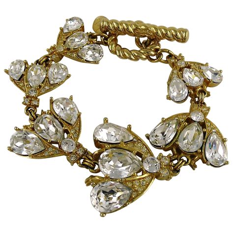 antique christian Dior bracelets